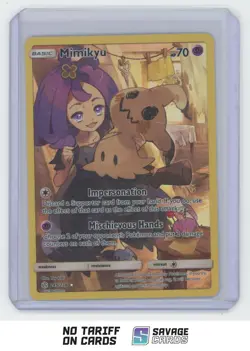 2019 Pokemon Sun & Moon Cosmic Eclipse Secret Mimikyu #245/236 - Image 1