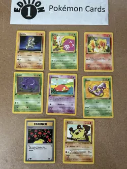Team Rocket 1st Edition Pokemon Card Lot Vintage WOTC - Image 1