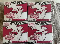 Pokemon TCG: White Flare - Elite Trainer Box Lot of 4x - Image 1