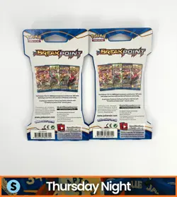 POKEMON TCG XY BREAKPOINT SLEEVED BOOSTER PACKS LOT OF 2 - Image 2