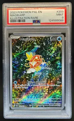 2023 Pokemon SV Paldea Evolved Magikarp #203/193 PSA 9 - Image 1