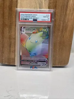 2020 Pokemon SWSH Togekiss VMAX 191/185 Vivid Voltage PSA 10 Gem Mint - Image 1