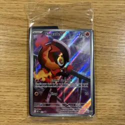 Charcadet 022 ETB Black Star Promo - Pokemon TCG Phantasmal Flames - NM+/SEALED - Image 1
