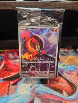 Charcadet 022 ETB Black Star Promo - Pokemon TCG Phantasmal Flames - NM/SEALED - Image 1