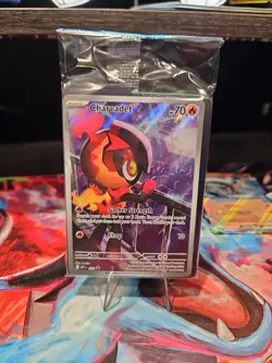 Charcadet 022 ETB Black Star Promo - Pokemon TCG Phantasmal Flames - NM/SEALED - Image 2