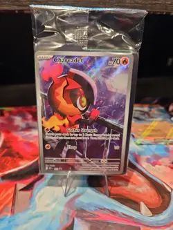 Charcadet 022 ETB Black Star Promo - Pokemon TCG Phantasmal Flames - NM/SEALED - Image 5