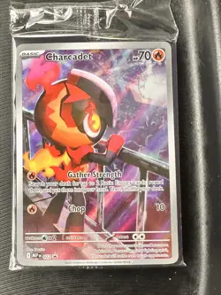 Charcadet 022 ETB Black Star Promo sealed- Phantasmal Flames - Pokemon TCG - NM - Image 1