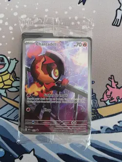 Charcadet 022 ETB Black Star Promo sealed- Phantasmal Flames - Pokemon TCG - NM - Image 1