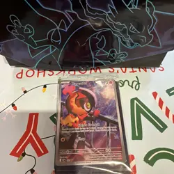 Charcadet 022 ETB Black Star Promo - Pokemon TCG Phantasmal Flames - NM+/SEALED - Image 1