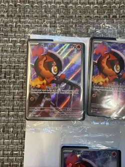 Charcadet 022 ETB Black Star Promo - Pokemon TCG Phantasmal Flames - NM+/SEALED - Image 2