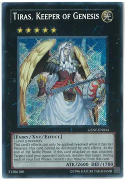 Yugioh Tiras, Keeper of Genesis Secret Umlimited Generation Force GENF-EN044 ENG - Image 1