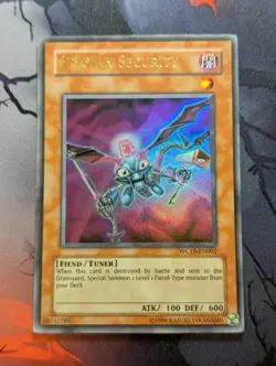 Yugioh - Stygian Security - WC10-EN002 - Super Rare - Mod Played - Image 1