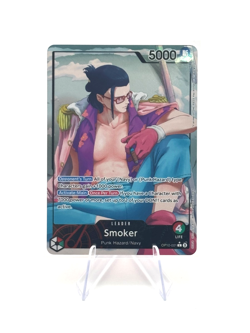 OP10-001 Smoker Leader Alt Art One Piece TCG English Card - Image 1