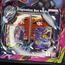 One Piece CCG Illustration Box Volume 6 New Sealed English One Piece TCG - Image 1