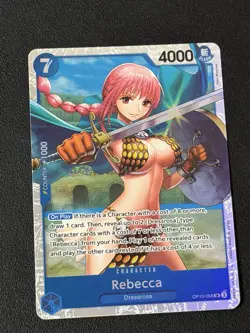 Rebecca Dressrosa Op10-058 Super Rare One Piece English Card Game NM Near Mint - Image 1