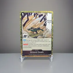 Ground Death - OP14-096 - Rare - One Piece The Azure Sea's Seven - Event Foil - Image 1