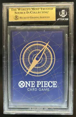 2022 One Piece Japanese Decisive Battle Uta SEC #OP02-120 BGS 10 Pristine - Image 2
