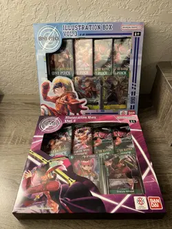 One Piece Illustration Box Vol. 3 and 4 Factory Sealed - Image 1