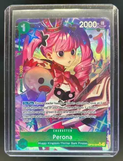 2025 One Piece Legacy of the Master Perona Alternate Art #OP12-034 - Image 1