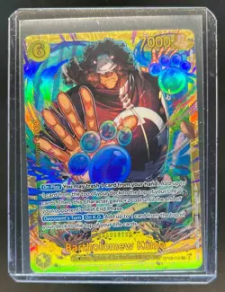 2025 One Piece Legacy of the Master Bartholomew Kuma Secret Rare #OP12-119 - Image 1