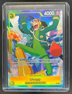 2025 One Piece Usopp ST Promo Alternate Art Rare #ST29-002 - Image 1