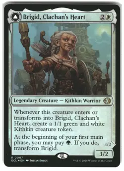 MTG Brigid, Clachan's Heart Foil Lorwyn Eclipsed #7 NM Pack Fresh - Image 1