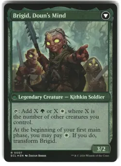 MTG Brigid, Clachan's Heart Foil Lorwyn Eclipsed #7 NM Pack Fresh - Image 2