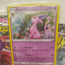 Pokemon TCG: Fusion Strike ***3-Pack Blister*** Factory Sealed! Espeon!! - Image 2