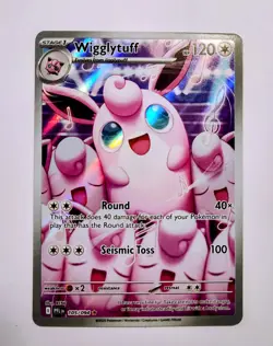 Wigglytuff 105/094 Pokemon TCG Phantasmal Flames - Near Mint Illustration Rare - Image 1
