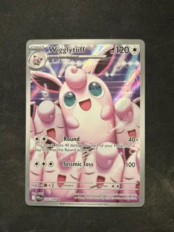 Pokemon TCG Wigglytuff Illustration Rare 105/094 Phantasmal Flames Near Mint - Image 1