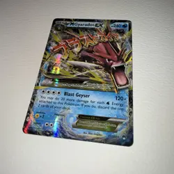 M Gyarados EX 27/122 Breakpoint Holo Ultra Rare NM Pokemon TCG Card - Image 1