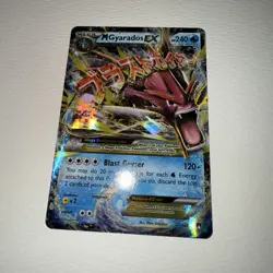 M Gyarados EX 27/122 Breakpoint Holo Ultra Rare NM Pokemon TCG Card - Image 3