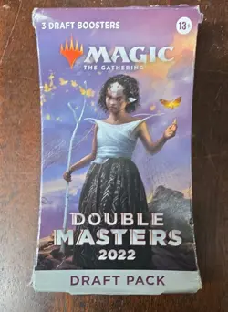 3 MTG Double Masters 2022 ENGLISH Draft Pack 3 draft Booster 16 cards Sealed Box 195166196435 - Image 3