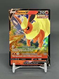 Flareon V SWSH149 SWSH: Sword & Shield Black Star Promo Pokemon Card - Image 1