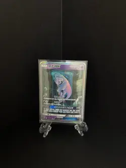 Mewtwo GX 082/072 Shining Legends Full Alt Art SR Korean Card Used Damaged HP - Image 1