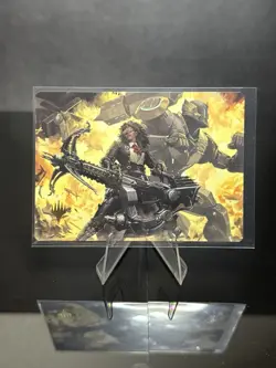 Machinist's Arsenal 2/53 - Art Series Gold Stamped - Final Fantasy MTG Art Card - Image 1