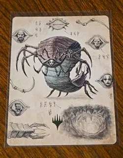 MTG Magic The Gat Avatar Art Series Card 34/54 Koh the Face Stealer GOLD Stamped - Image 1