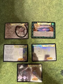 Harry Potter The Trading Card Game Diagon Alley Lot Complete Set W/11 Foils - Image 2