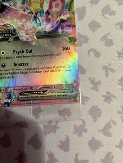 Pokemon TCG Espeon EX Prismatic Evolutions Promo Card 034/131 Stamped Sealed NM - Image 5