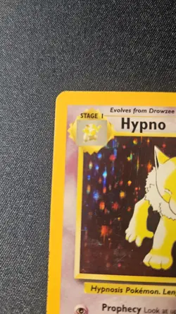 Pokemon TCG Hypno Fossil Holo Card 8/62 Unlimited Rare - Image 3