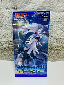 Japanese Pokemon TCG - 🌅The Awoken Hero [SM4S] 🗡 - (1) Sealed Booster Pack - Image 1