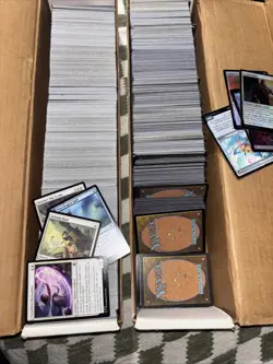 MTG Magic Card Lot Collection Magic The Gathering all types 2 Boxes 1500+ - Image 1