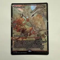 Meek Attack FOIL Showcase 388 Lorwyn Eclipsed ECL MTG Mythic Unplayed Mint M/NM - Image 1