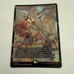 Meek Attack FOIL Showcase 388 Lorwyn Eclipsed ECL MTG Mythic Unplayed Mint M/NM - Image 2