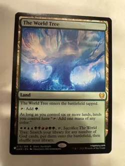 Magic the Gathering The World Tree Land - Image 1
