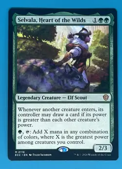 Selvala, Heart of the Wilds Commander: Lorwyn Eclipsed Regular - Image 1