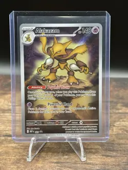 Pokemon TCG Alakazam EX Promo 009 Mega Evolution - Image 1