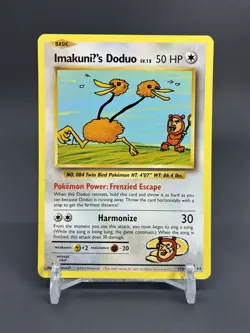 Pokemon Card ImakuniU's Doduo Secret Rare XY - Evolutions 112/108 - Image 1