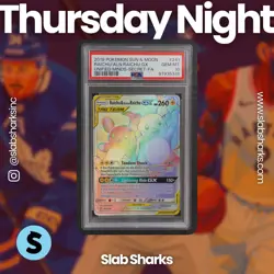 2019 POKEMON SM UNIFIED MINDS #241/236 RAICHU & ALOLAN RAICHU GX TAG TEAM PSA 10 - Image 1