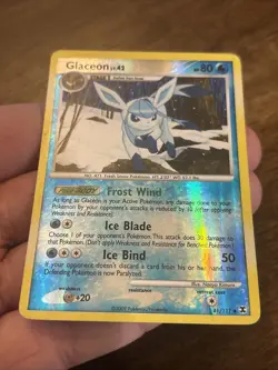Pokemon Glaceon Rising Rivals #41/111 80HP Uncommon Reverse Holo English - Image 4